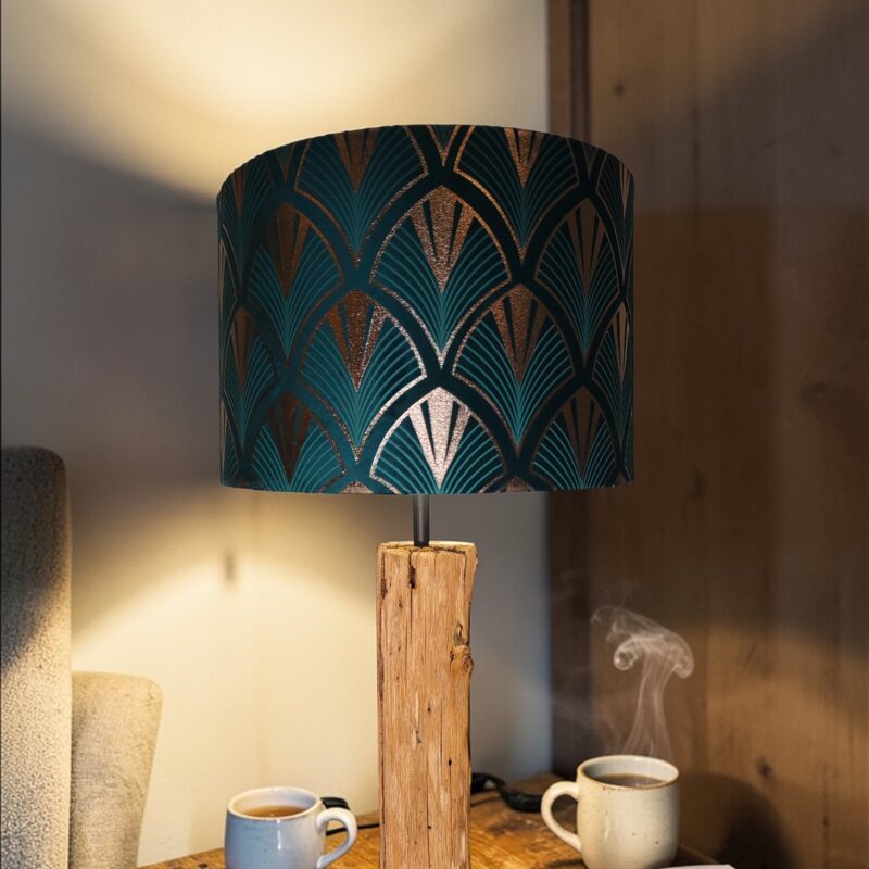 lampe en bois massif et métal (série limitée)